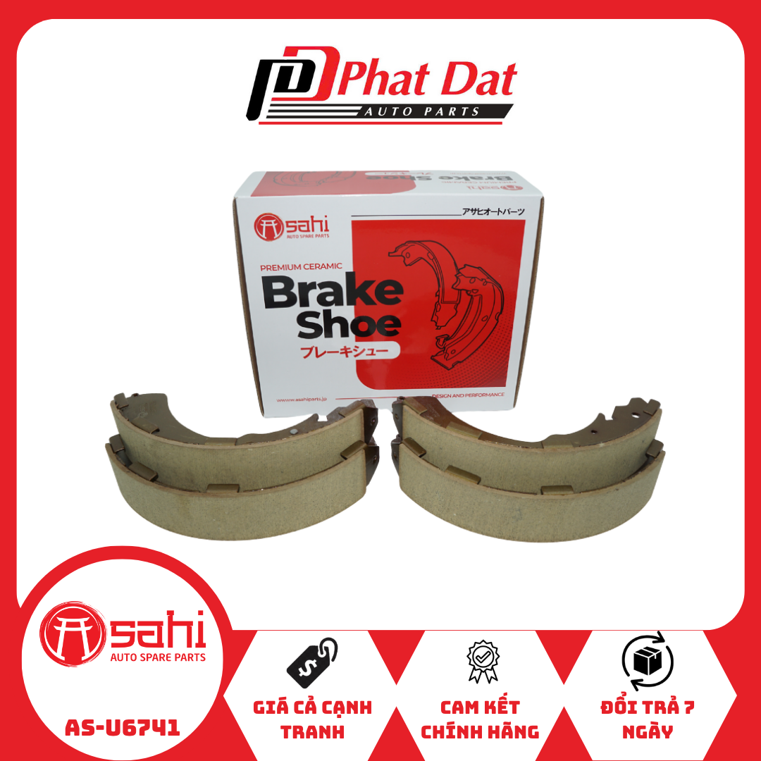Guốc phanh sau Colorado 2014-2017 | Asahi AS-U6741 Guốc phanh sau Colorado 2014-2017